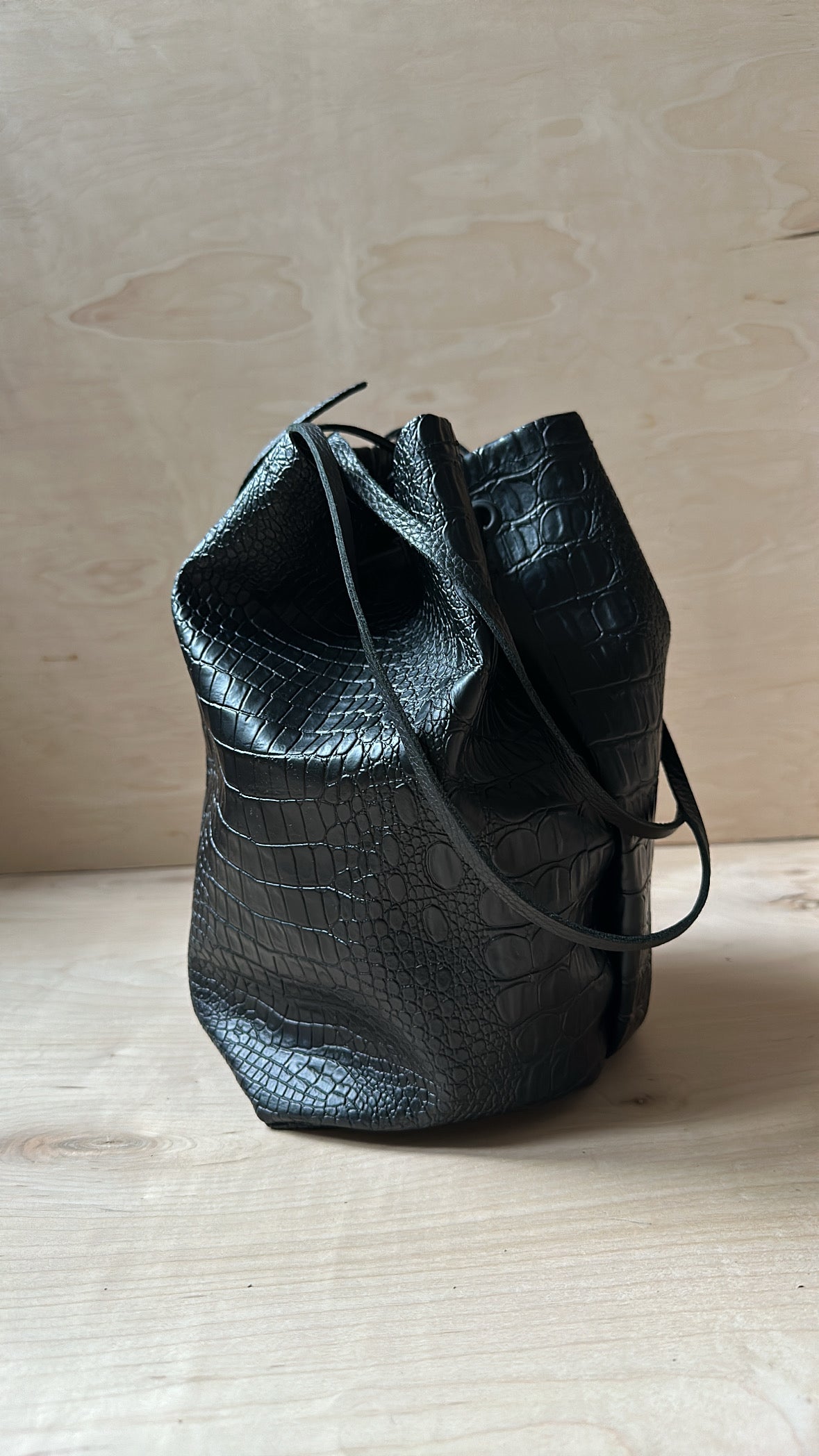 Croc Bucket Bag
