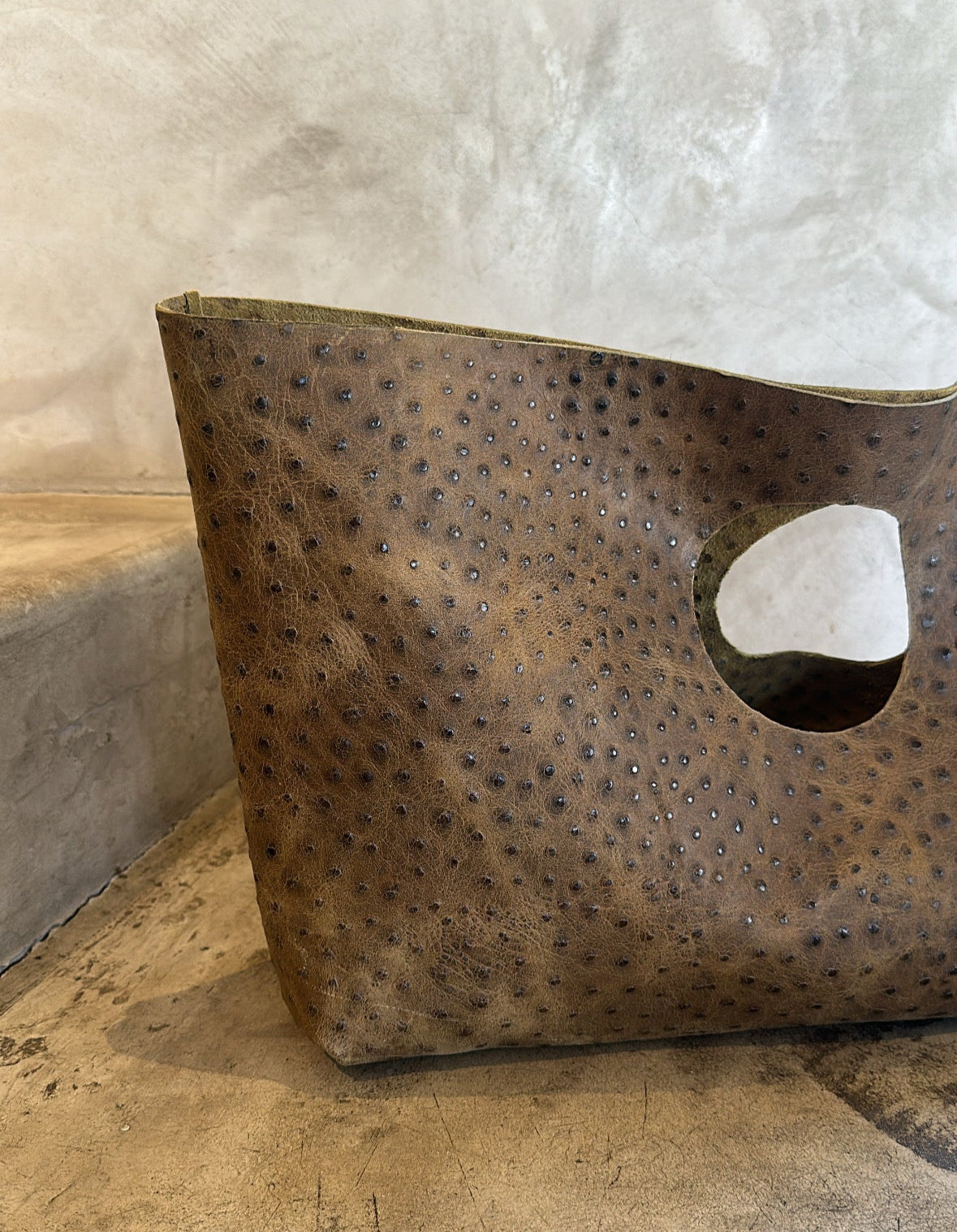 Ostrich Bubble Bag