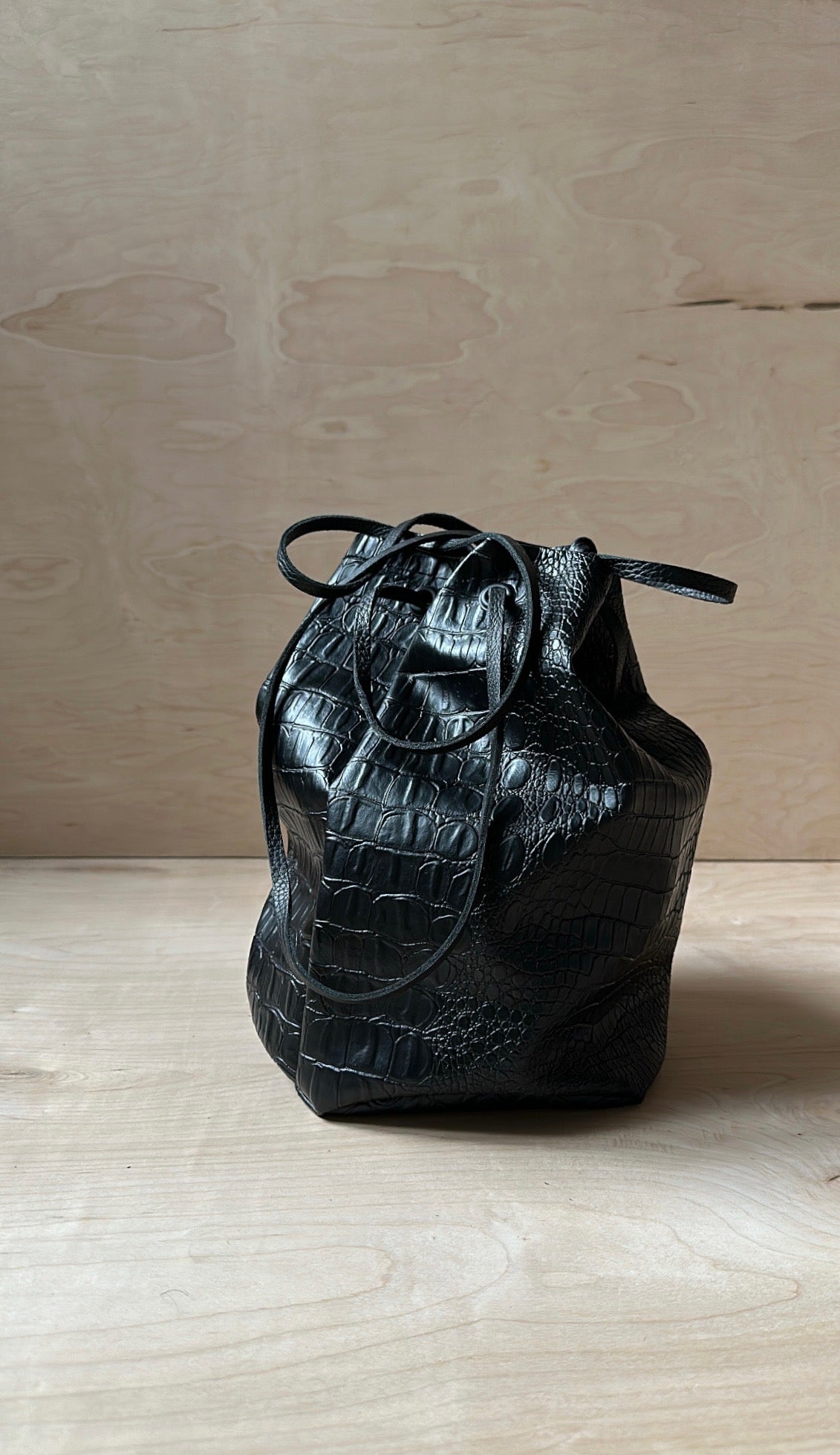 Croc Bucket Bag