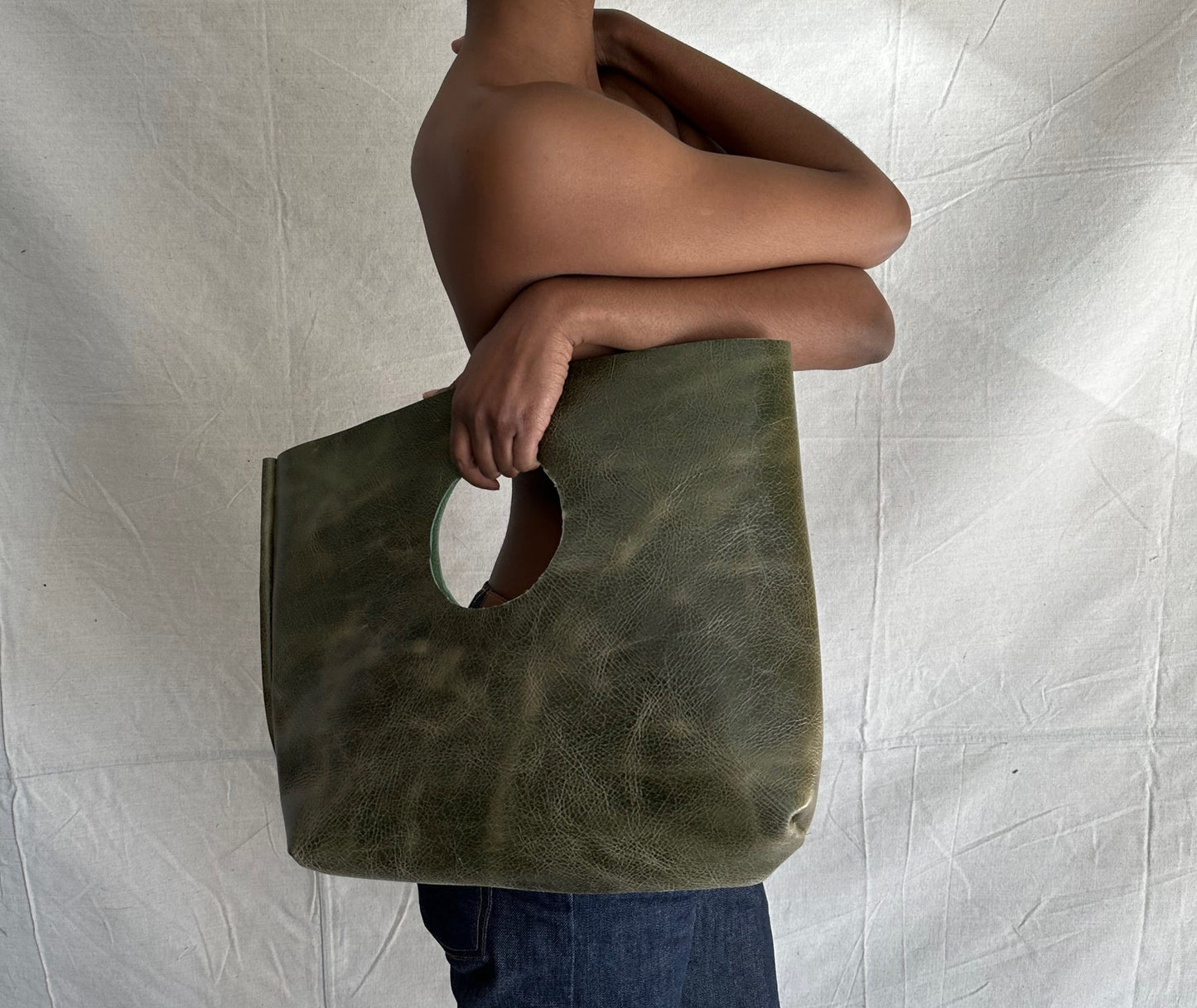 Olive Bubble Bag