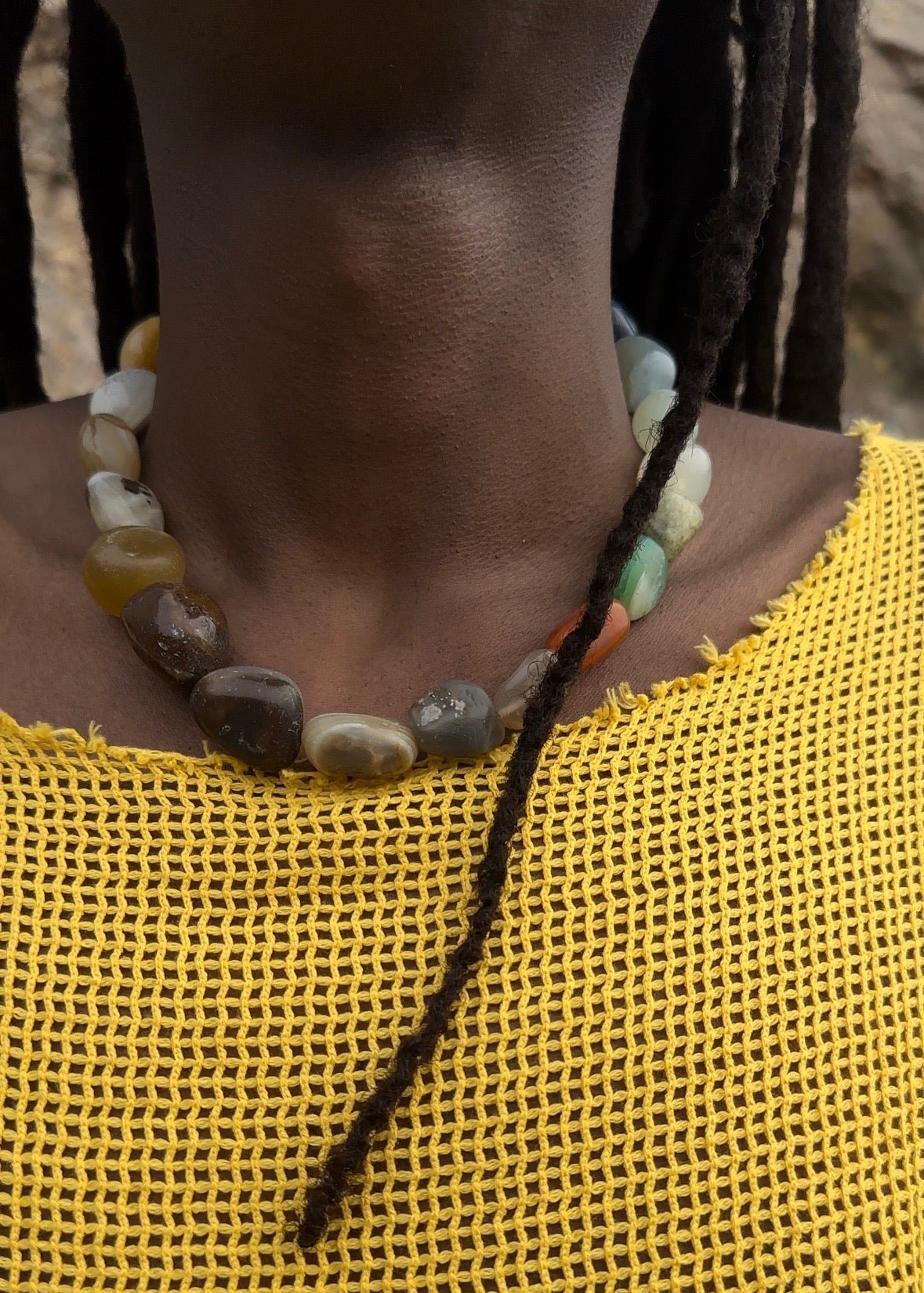 Mixed Stone Necklace