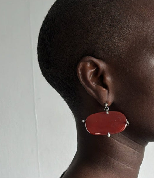 Palm Stone Earrings