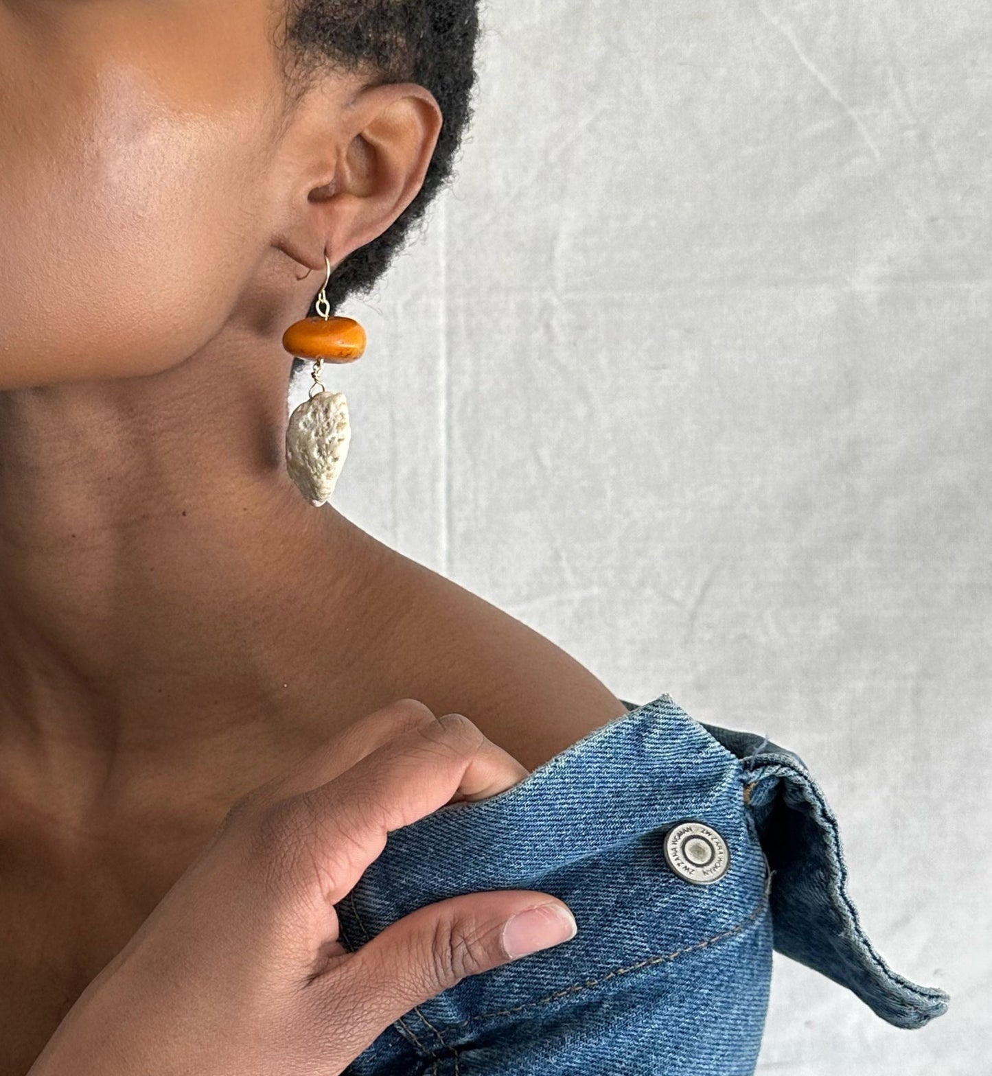 Rye Coral Earrings